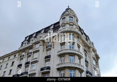 Ancien bâtiment rénové dans la ville de Sofia, Bulgarie Banque D'Images