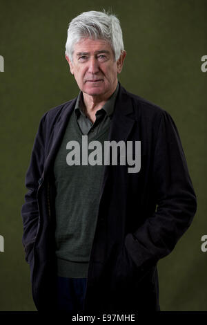 Artiste Alexander Moffat apparaît au Edinburgh International Book Festival. Banque D'Images