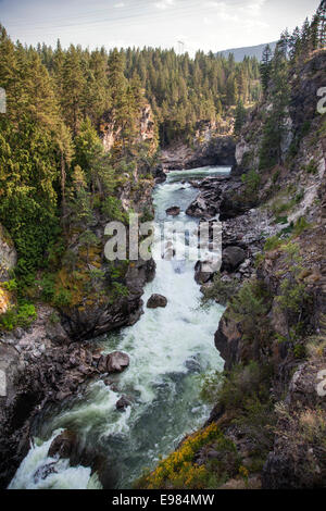 Électrique, près de la frontière États-Unis/Canada. British Columbia, Canada Banque D'Images