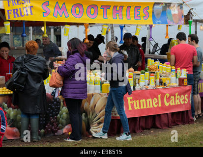 Concession alimentaire Festival. Banque D'Images