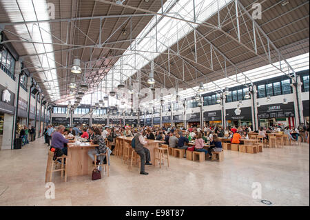 Mercado da Ribeira, Lisbonne. Banque D'Images