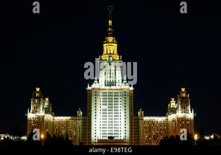 L'Université de Moscou Banque D'Images