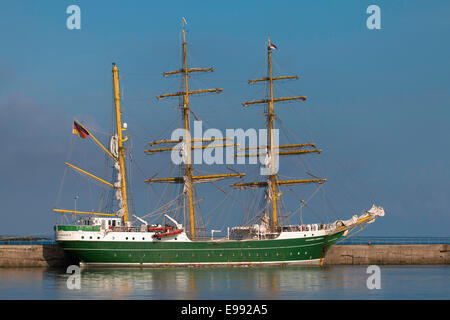 Alexander von Humboldt l'écorce II sur Helgoland Banque D'Images