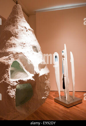 L'installation d'art moderne réalisé à Louise Joséphine Bourgeois. Oslo, Ostlandet. La Norvège Banque D'Images