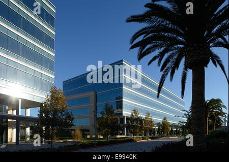 Le nouveau siège de LinkedIn, Mountain View CA Banque D'Images