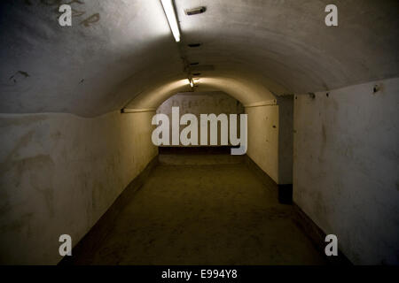 Le bunker de l'amiral Yamamoto, commandant japonais dans le Pacifique durant la Seconde Guerre mondiale, Rabaul, Papouasie Nouvelle Guinée Banque D'Images