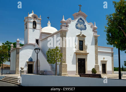 Le Portugal, l'Algarve, l'église Igreja de São Lourenço, Almancil Banque D'Images