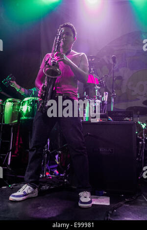 L'Académie, Dublin, Irlande, 21 octobre 2014,Soja en concert à l'Académie, à Dublin, le 21 octobre 2014 Banque D'Images