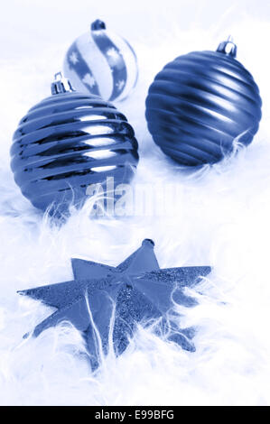 Ornements de Noël Banque D'Images