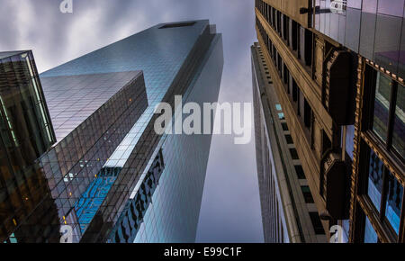 Le Comcast Center, dans le centre-ville de Philadelphie, Pennsylvanie. Banque D'Images