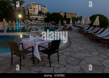 Coral Beach Hotel et Spar Chypre. Banque D'Images