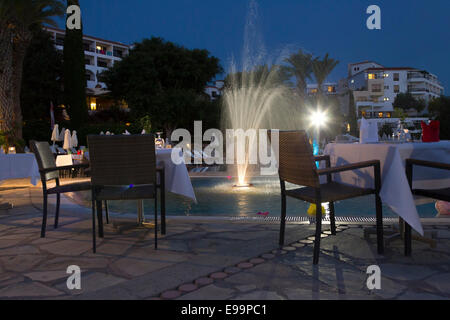 Coral Beach Hotel et Spar Chypre. Banque D'Images