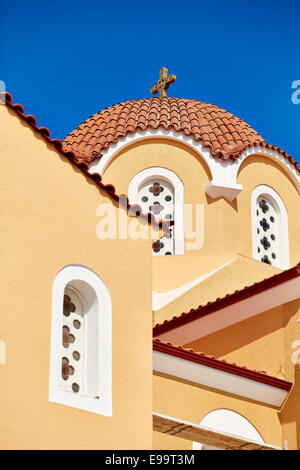 L'église orthodoxe, Kos, îles Grecques Banque D'Images