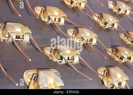 Partie de la moissonneuse-batteuse pour la récolte des grains Banque D'Images