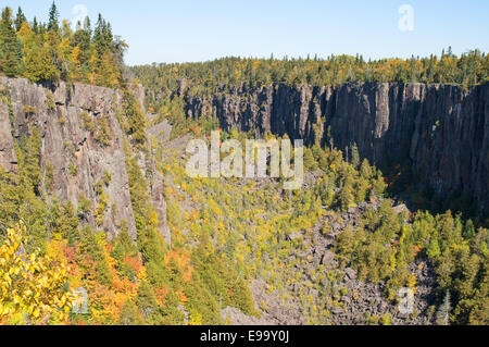 Le canyon Ouimet Provincial Park, Ontario, Canada Banque D'Images