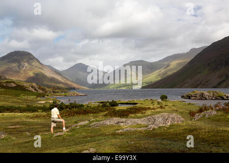 Dans de l'eau as lake district Banque D'Images