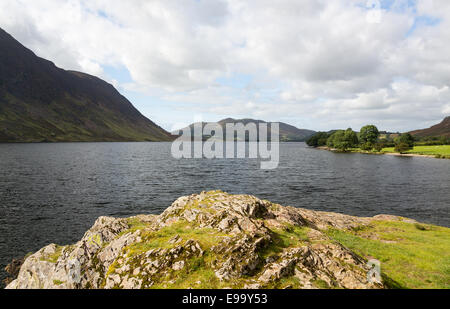 Vue sur Lake District de Crummock Water Banque D'Images