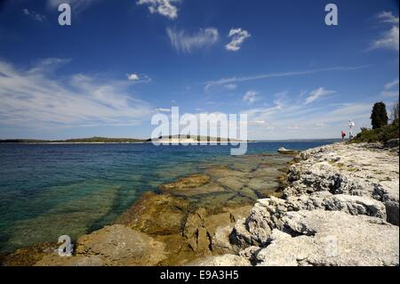 Le Parc National de Brijuni (Croatie) Banque D'Images