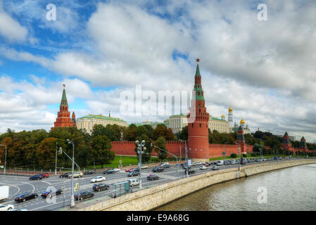 Aperçu du centre-ville de Moscou Banque D'Images