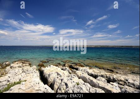 Le Parc National de Brijuni (Croatie) Banque D'Images