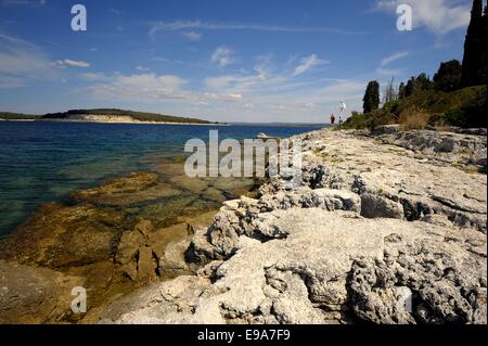 Le Parc National de Brijuni (Croatie) Banque D'Images