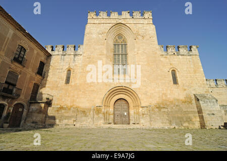 Abbaye cistercienne, Santes Creus, Espagne Banque D'Images