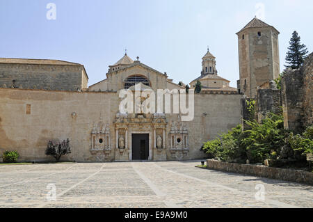 Monastère Santa Maria, Poblet, Espagne Banque D'Images