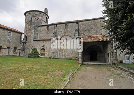 Cathédrale, Saint Lizier, Midi-Pyrenees, France Banque D'Images