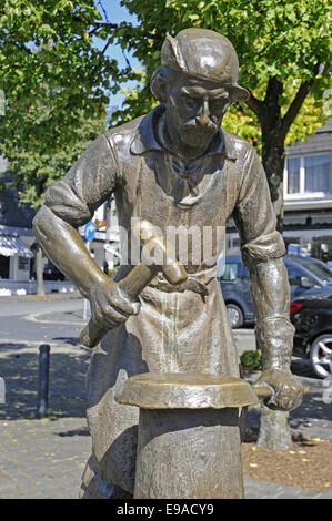 Sculpture, Olpe, Allemagne Banque D'Images