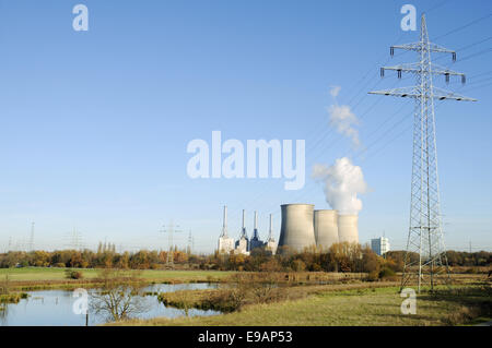 Usine Gersteinwerk, Werne, Allemagne Banque D'Images