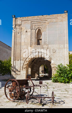 Cour de la Turquie au caravansérail Sultanhani Banque D'Images