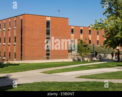 Campus, South Dakota School of Mines & Technologie, Rapid City, SD, Black Hills, États-Unis Banque D'Images