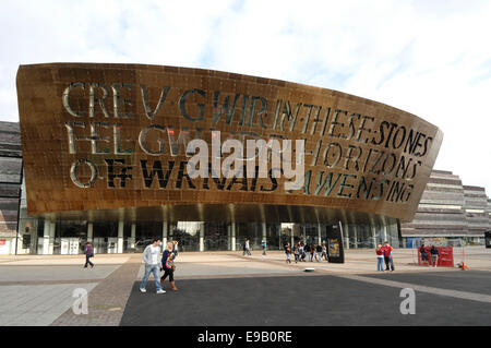 Millennium Centre, Cardiff, Pays de Galles. UK. Banque D'Images