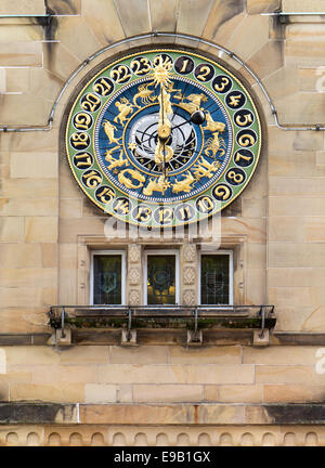 Horloge astronomique de Schramberg Banque D'Images