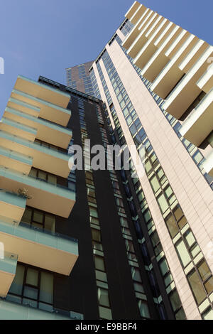 Milan, Porta Nuova résidentiel, Lombardie, Italie Banque D'Images