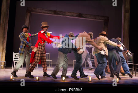 La comédie musicale "Les Garçons de Scottsboro' au Garrick Theatre, Londres Banque D'Images