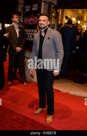 Londres, Angleterre, 22 Oct 2014 : Robin Windsor assiste à la 'Memphis' La presse musicale nuit avec Beverley Knight et Killian Donnelly au Shaftesbury Theatre, Londres. Photo par voir Li Banque D'Images