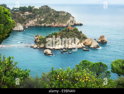 Isola Bella beach Banque D'Images