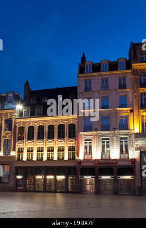 Général de Gaulle, Lille, Nord-Pas de Calais, France Banque D'Images