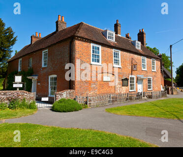 Maison de Jane Austen à Chawton, Angleterre Banque D'Images