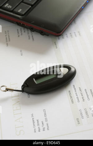 Générateur de clé de code pour la création de codes de mot de passe sécurisé dans les services bancaires en ligne et autres sites web sécurisés Banque D'Images