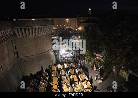 Amnonario Rocca Roveresca, Foro, Rock & Roll, à l'été 2014, Jamboree Senigallia, Italie Banque D'Images