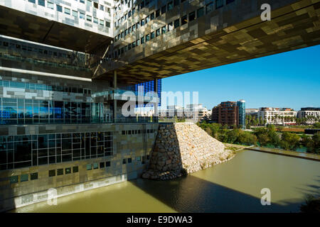 La nouvelle Mairie, Montpellier, Herault, France Banque D'Images