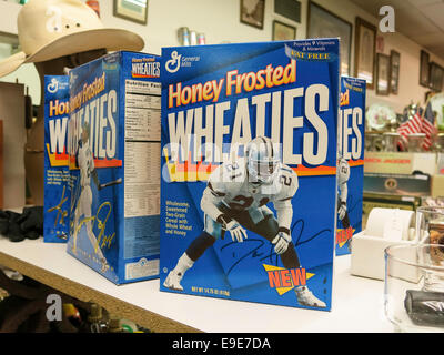 Miel de General Mills Céréales Wheaties dépoli fort à Saint Joe Antiques Mall à Rapid City, Black Hills, Dakota du Sud, USA Banque D'Images