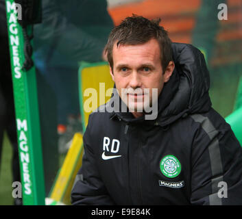 Glasgow, Ecosse. 26Th Oct, 2014. Scottish Premier League. Celtic contre Kilmarnock. Gestionnaire celtique Ronny Deila © Plus Sport Action/Alamy Live News Banque D'Images