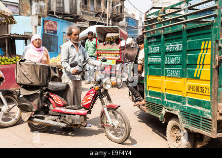 Kinari Bazar, Agra, Uttar Pradesh, Inde Banque D'Images