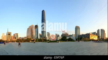 La ville de Guangzhou building scenery Banque D'Images