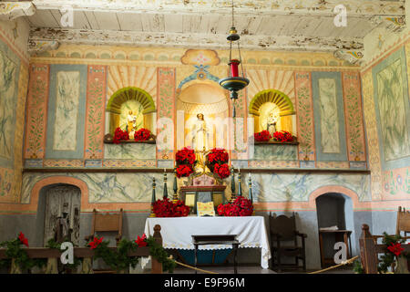 La Purisima mission Conception CA Banque D'Images