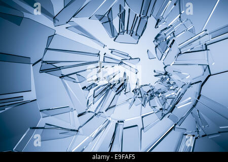 Fond de verre Banque D'Images