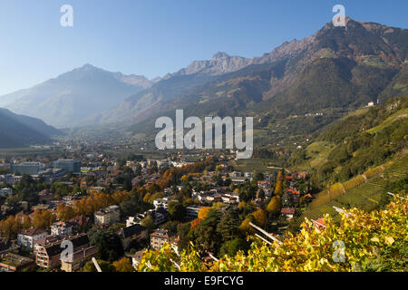 Merano en automne Banque D'Images